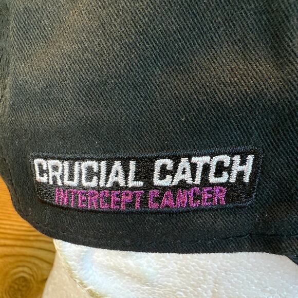 San Francisco 49ers Official Catch Intercept Cancer New Era Adjustable Hat NFL - Picture 7 of 10